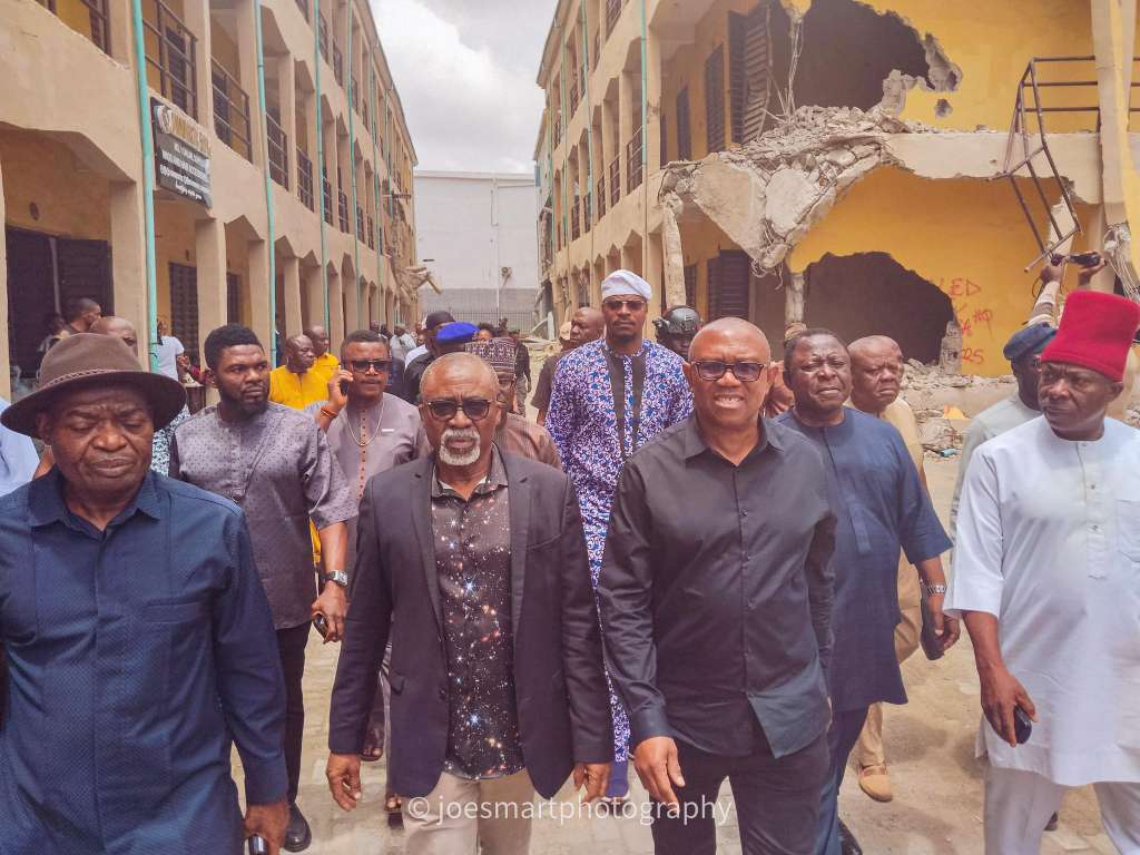Obi Condemns Lagos Trade Fair Demolition, Calls for Justice, Compassion