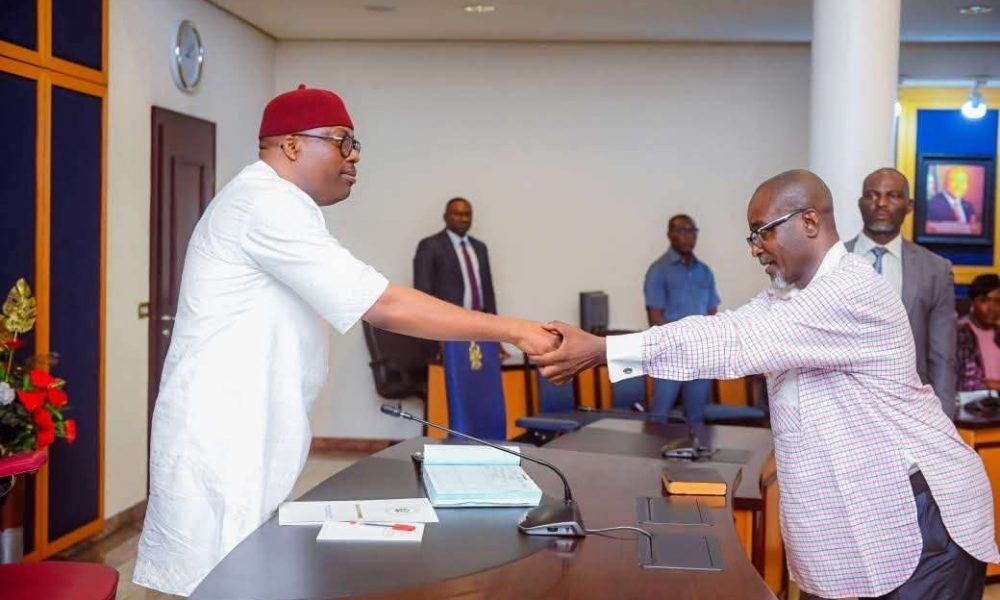 Fubara swears in Austin Hart as Rivers permanent secretary