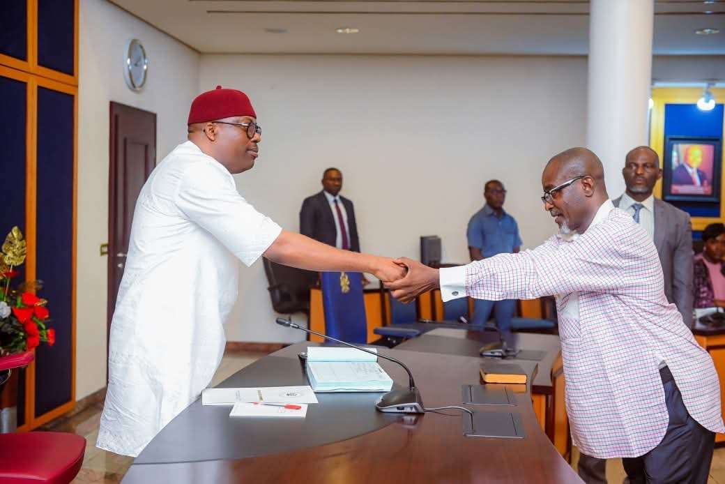 Fubara swears in Austin Hart as Rivers permanent secretary