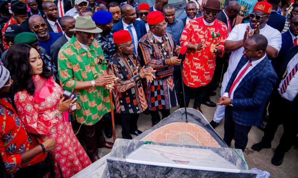President Tinubu hails Gov. Otti as “miracle worker” in Abia