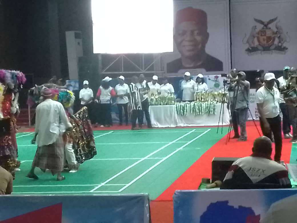 Photos: Gov Otti Announces Hosting of 2nd Abia Para Badminton Championship