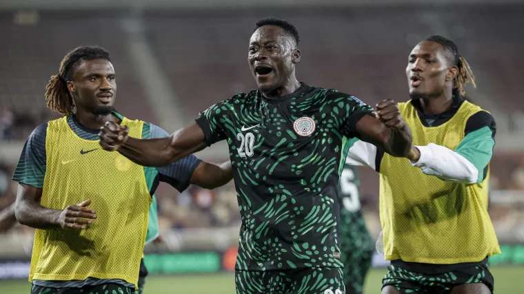 Super Eagles Keep World Cup Dream Alive with Vital 2–1 Victory Over Lesotho