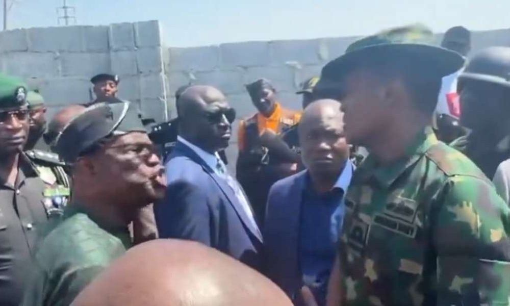 Navy keeps silent as Wike blasts military over Abuja land dispute, says he won’t be intimidated