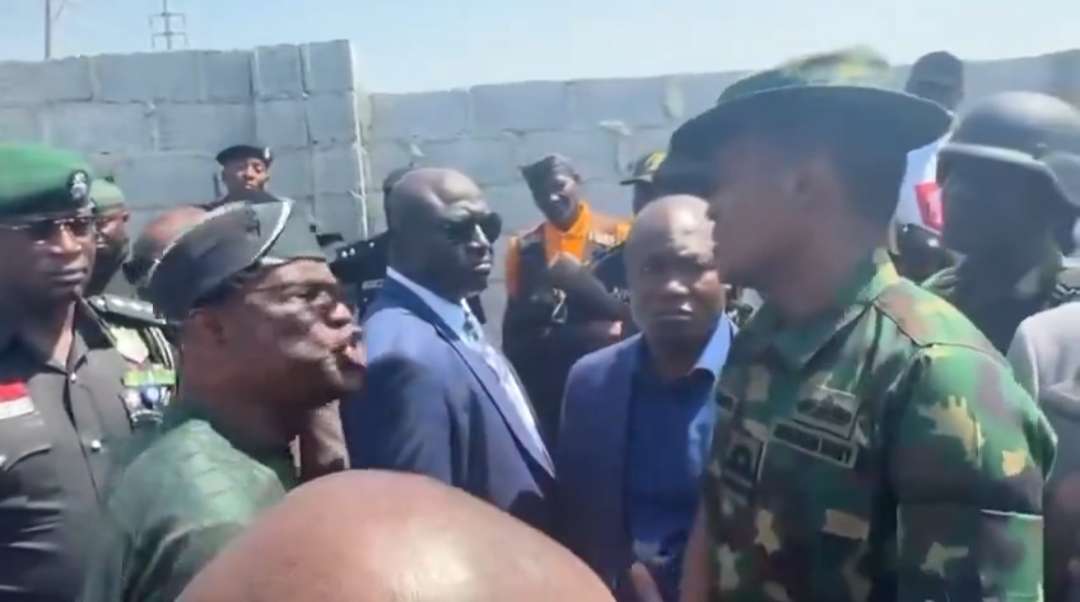 Navy keeps silent as Wike blasts military over Abuja land dispute, says he won’t be intimidated