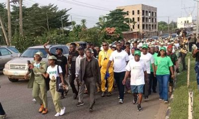 Obasanjo leads diabetes awareness walk as medical experts urge healthy living