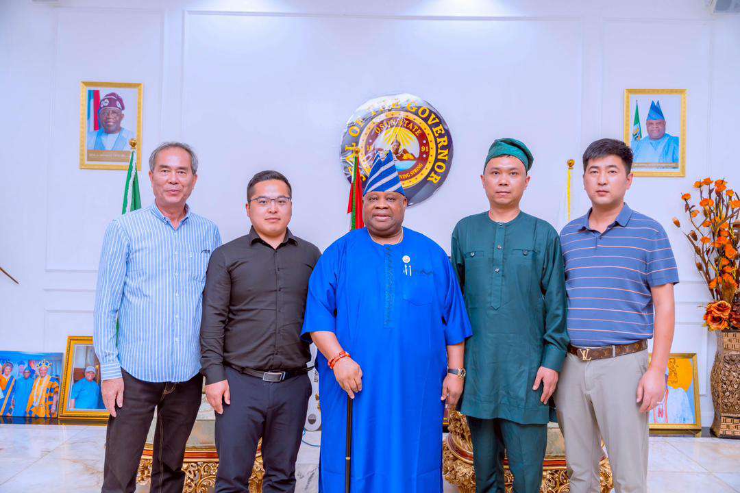 Osun: Adeleke hosts Chinese investors, says Osun Free Trade Zone is open for business