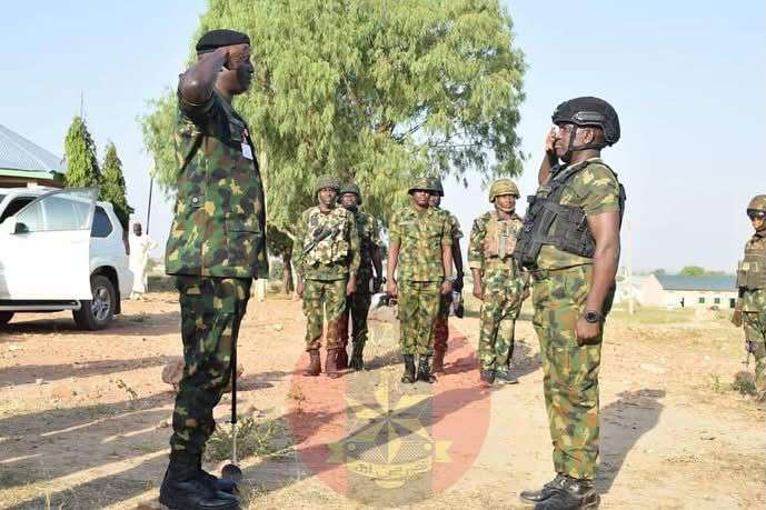 COAS Waidi Shaibu visits Kebbi, orders intensified search for abducted schoolgirls 