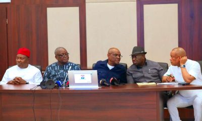 Wike's PDP faction strikes back, expels Makinde, Bala Mohammed, Bode George, Turaki