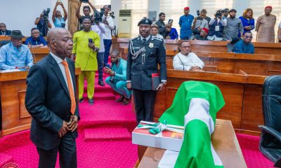 Gov Otti presents ₦1.016trn 2026 budget, allocates 80% to capital projects