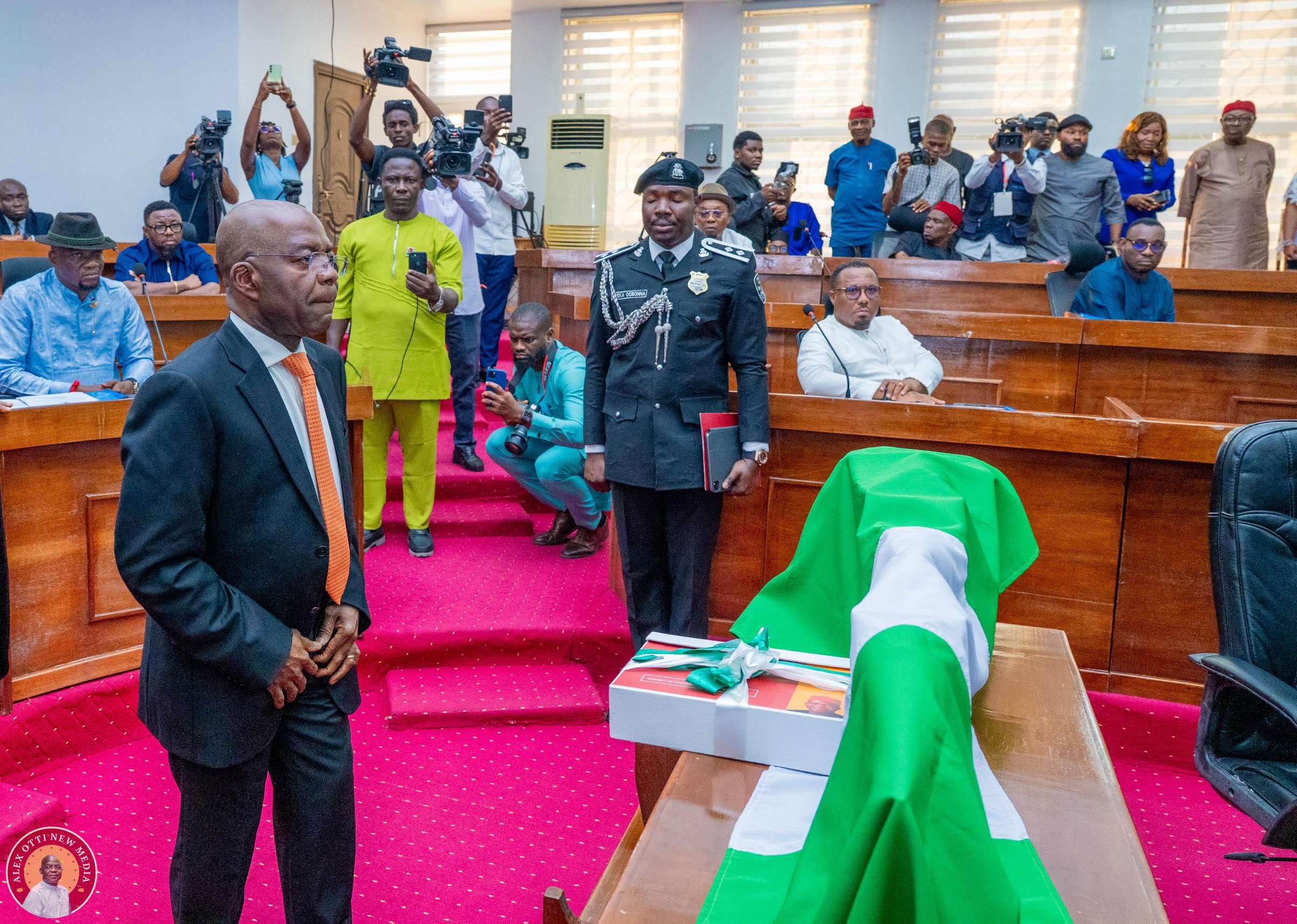 Gov Otti presents ₦1.016trn 2026 budget, allocates 80% to capital projects