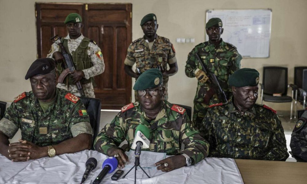 Gunfire, chaos as soldiers detain President Embaló and seize power in Guinea-Bissau