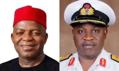 Otti Hails Elevation of Abia-born Naval Officer to Rear Admiral
