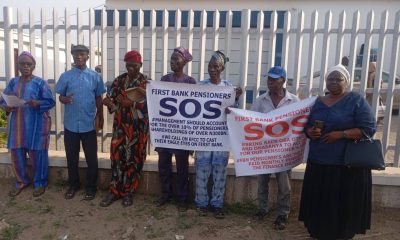First Bank pensioners protest alleged poor remuneration in Osun