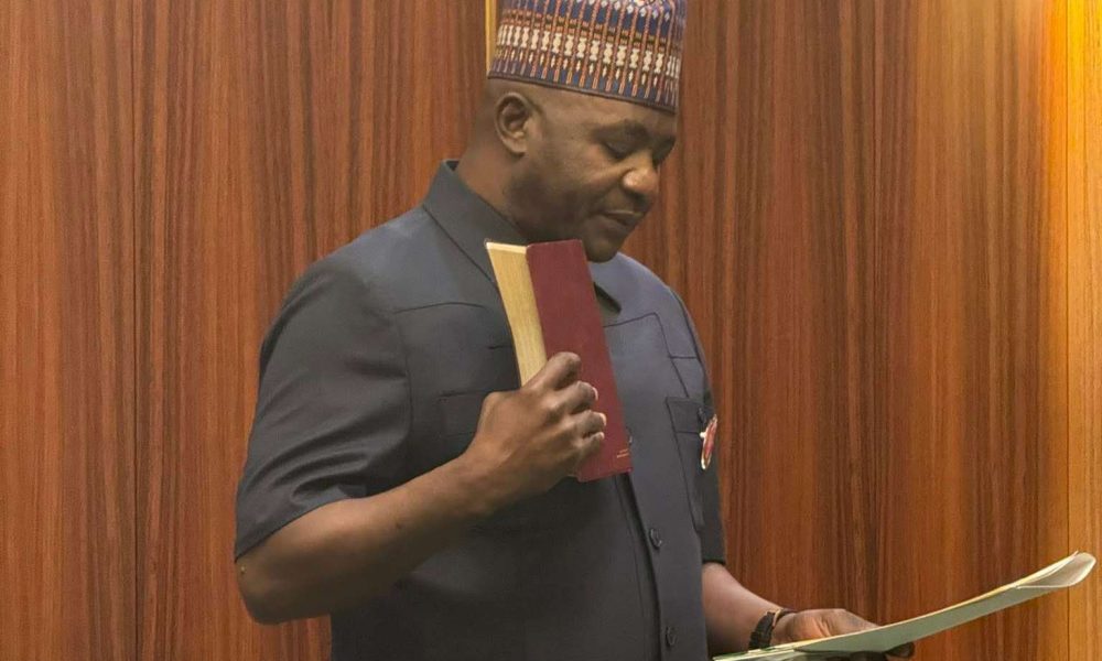 JUST IN: Tinubu Swears In Gen. Chris Musa as Defence Minister