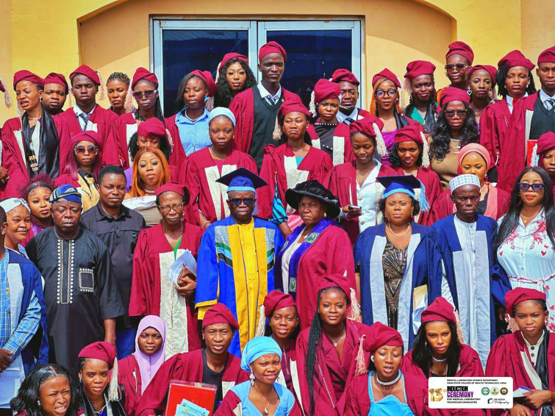 OSCO-HEALTH Ilesa inducts 65 medical laboratory science graduates into MLS Council