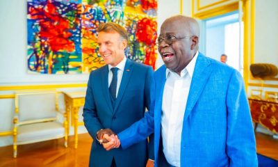"Christian genocide": Macron backs Tinubu as U.S. jet spotted over Kwara, Ekiti