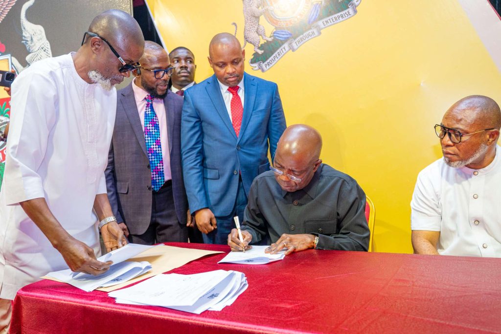 Gov. Otti gives legal backing to Abia State’s 25-year development plan