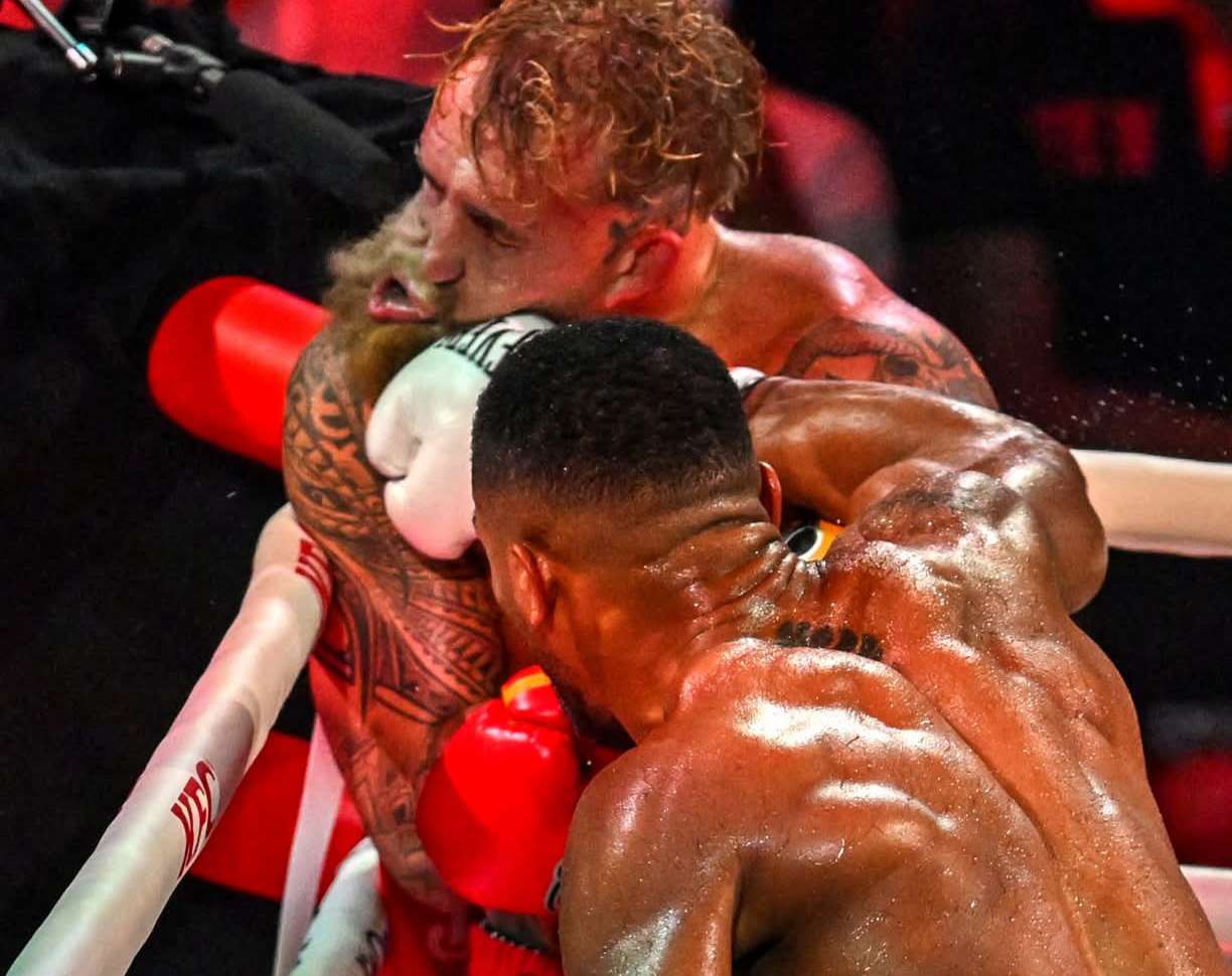 VIDEO: Joshua shatters Jake Paul’s jaw with brutal knockout in Miami showdown