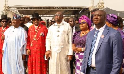Jonathan, NDDC MD attend burial of late Ayakoro monarch