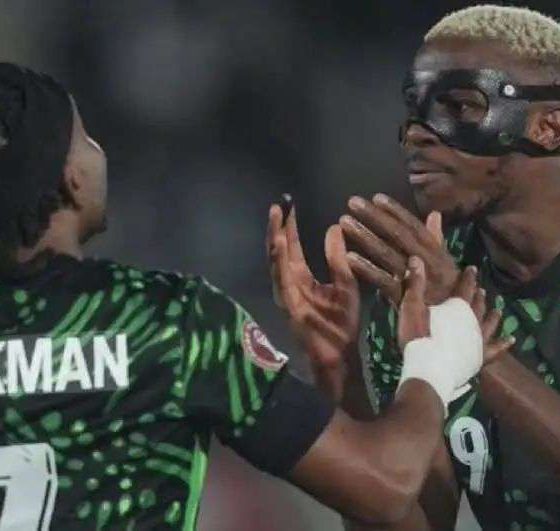 Nigeria vs Mozambique: Lookman, Simon play down Osimhen outburst