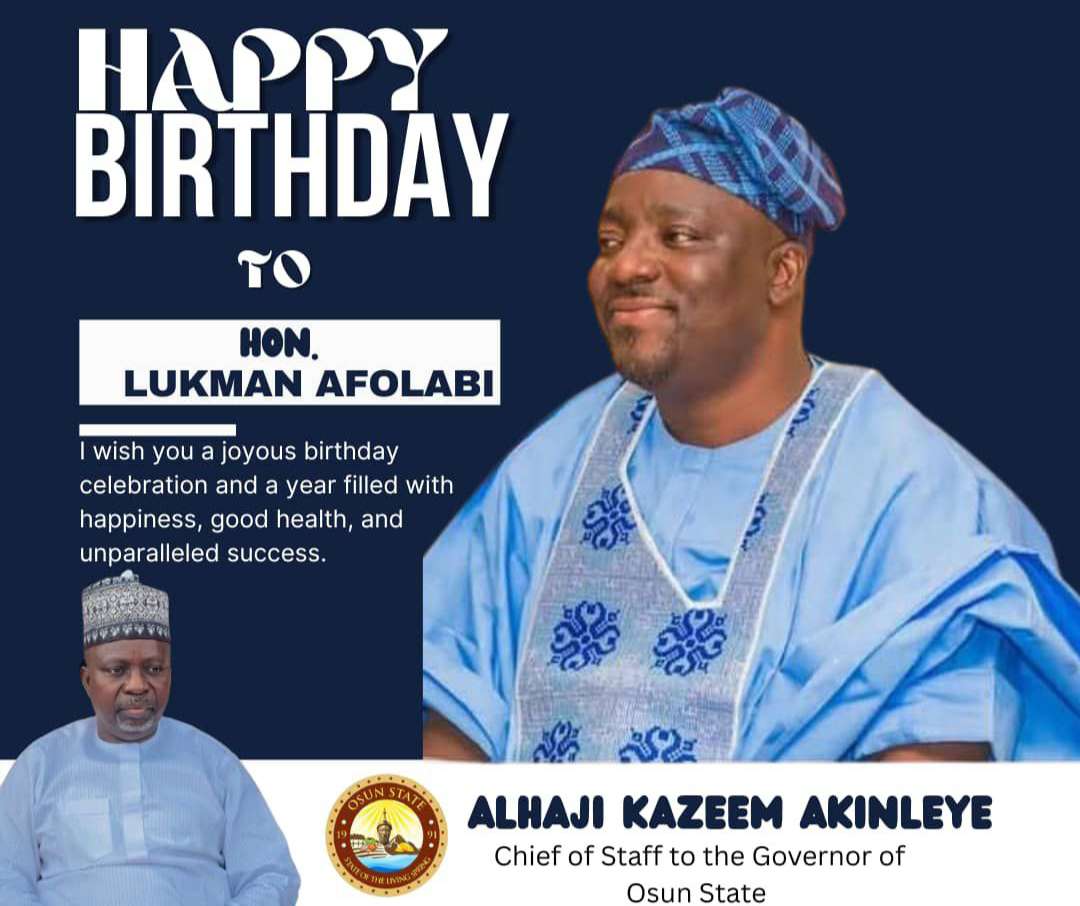 50th birthday: Akinleye hails Lukman Afolabi, lauds grassroots impact