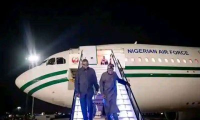 JUST IN: Tinubu returns home after two-week Europe trip