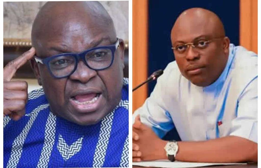 ‘If you are impeached, you are finished,’ Fayose warns Fubara, says Tinubu won’t sacrifice Wike