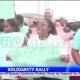 Edo: Ekpoma residents hold counter protest, rally behind Okpebholo, applaud security response