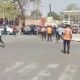 VIDEO: Wike escapes mob as protesting FCTA workers chase motorcade