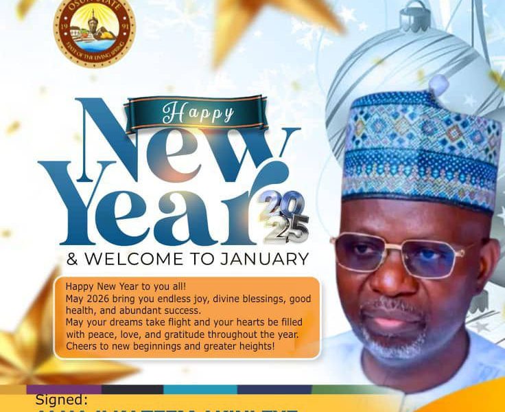 New Year 2026: Akinleye rejoices with Osun people, commends Adeleke’s transformative leadership