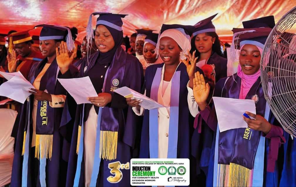 150 CHEW, JCHEW graduates of OSCO-Health inducted into community health practitioners board