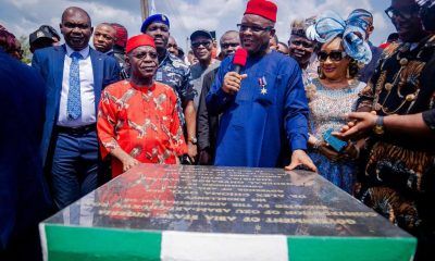 Otti breaks decades-long jinx with Omenuko Bridge, 30km Abam-Arochukwu road