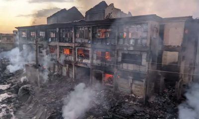 Tinubu orders probe of Kano market fire, promises assistance as traders count losses