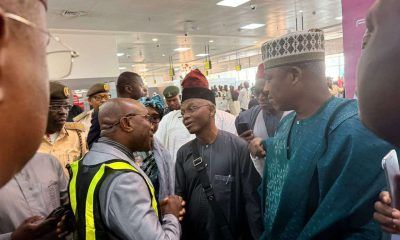 Protest erupts in Abuja as Nasir El-Rufai arrives EFCC office 
