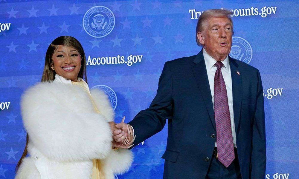 [VIDEO] Trump declares love for Nicki Minaj, praises rapper’s beauty