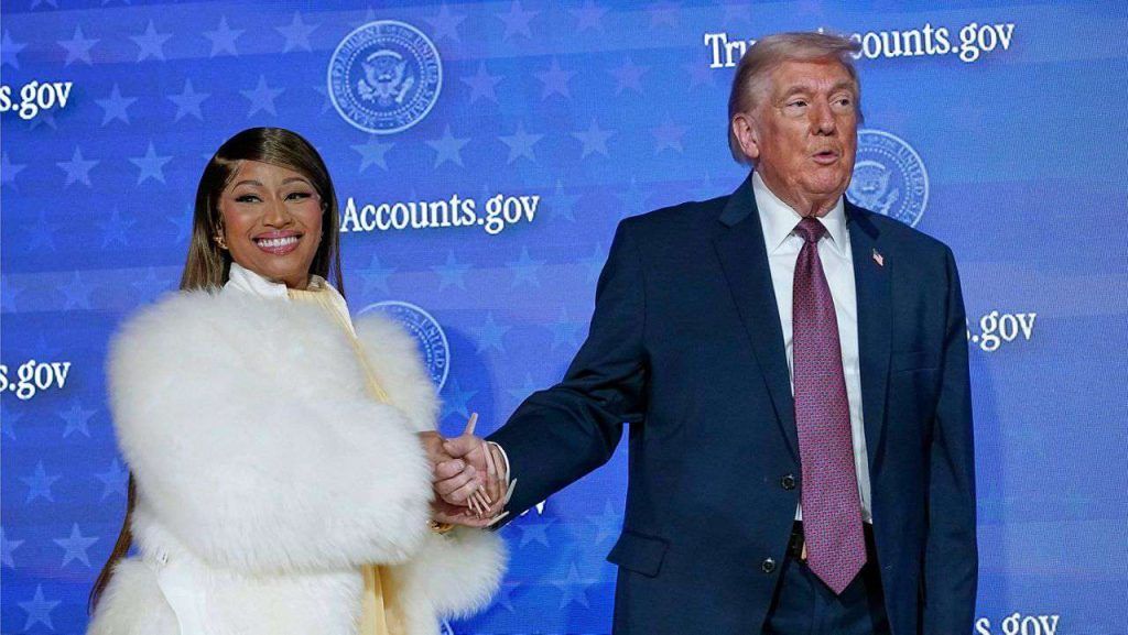 [VIDEO] Trump declares love for Nicki Minaj, praises rapper’s beauty