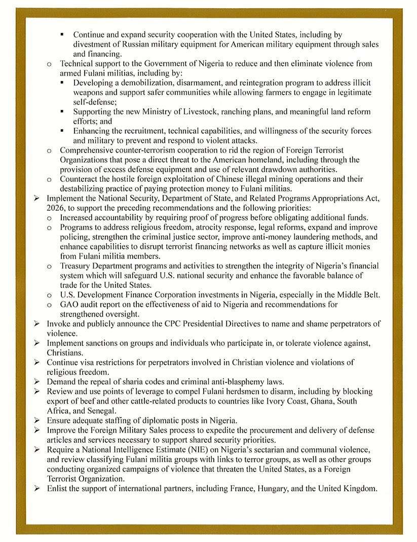 "Christian Genocide": US demands repeal of Sharia, blasphemy laws; seeks sweeping security pact