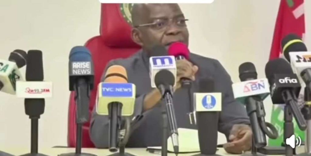[VIDEO] Otti snaps at journalist over ‘measurable impact’ question