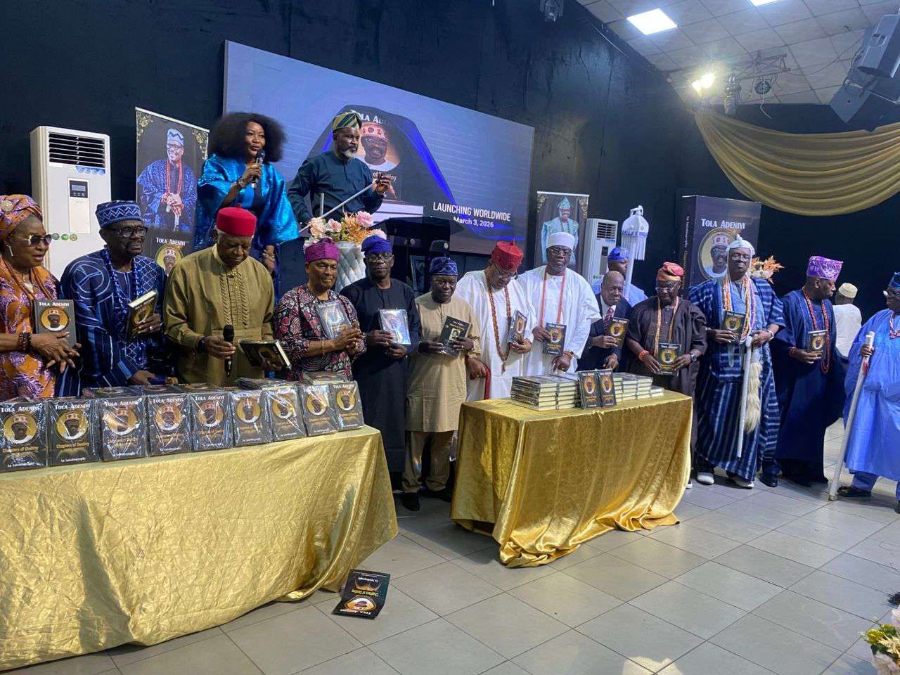 [PHOTOS] Ike Nwachukwu insists on true federalism at Tola Adeniyi’s book launch