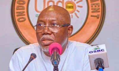 Ondo gov Aiyedatiwa dismisses court ban on second term bid, says he has no plans to run