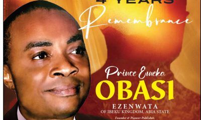 Four years on: Remembering Prince Emeka Obasi, journalist, publisher and visionary