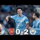 Weekend Roundup: Man City sink Arsenal’s quadruple bid, Spurs stunned, Madrid win thriller
