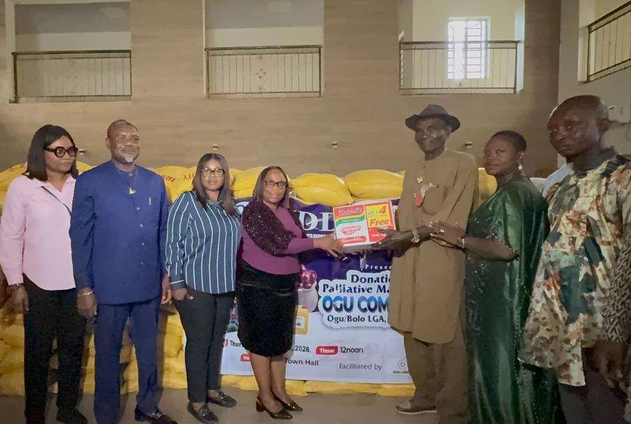 NDDC distributes relief materials to flood-hit Rivers community