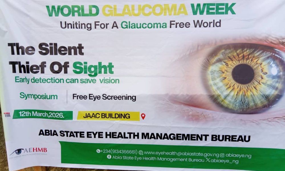 Abia Urges Residents to Prioritise Eye Checks as Glaucoma Cases Rise