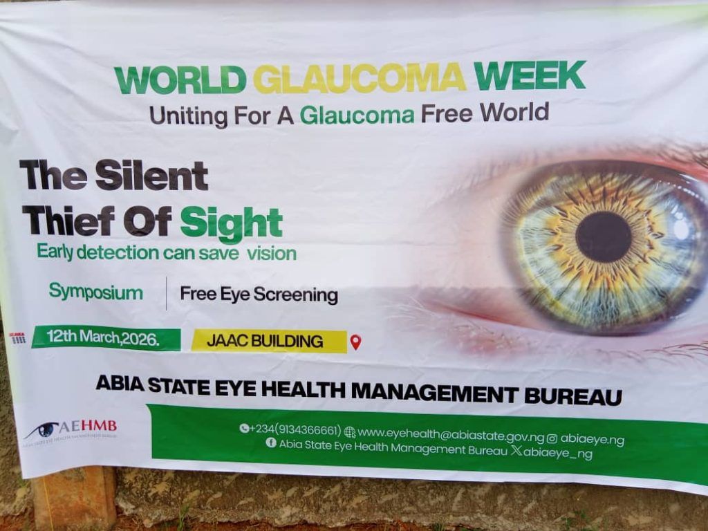 Abia Urges Residents to Prioritise Eye Checks as Glaucoma Cases Rise