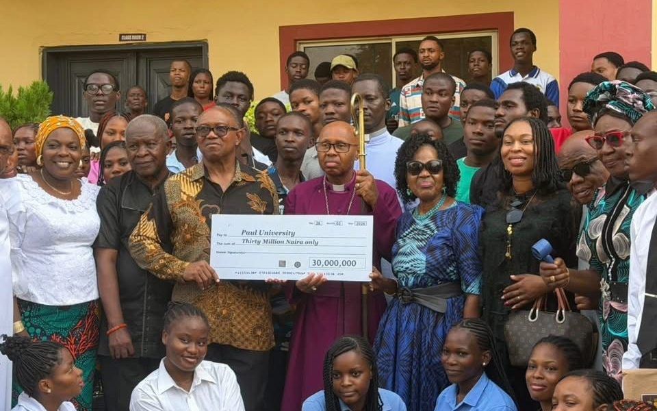 Peter Obi donates ₦30m to Paul University, urges students to take studies seriously