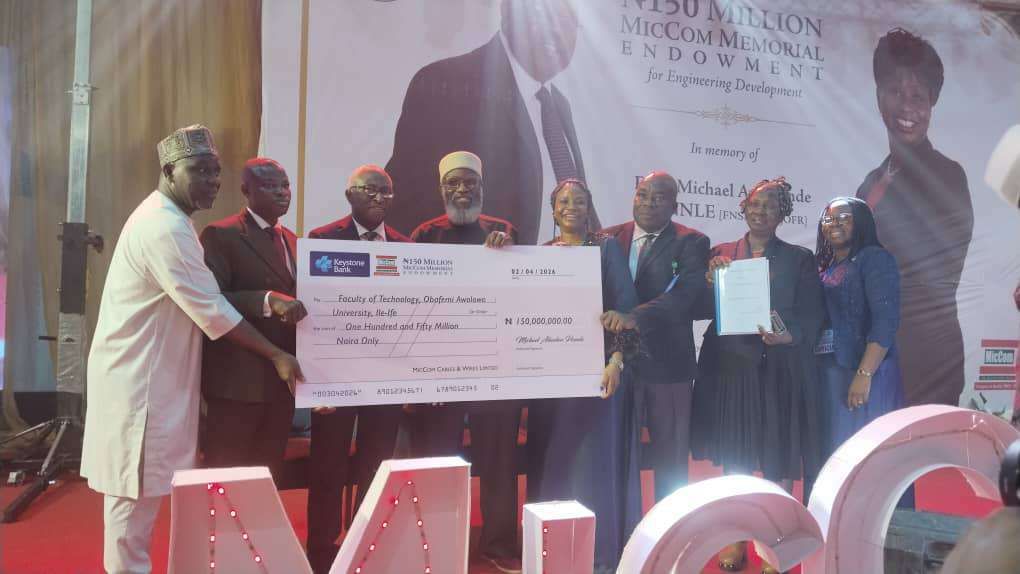 Ponnle dynasty launches MicCom Memorial Endowment at OAU