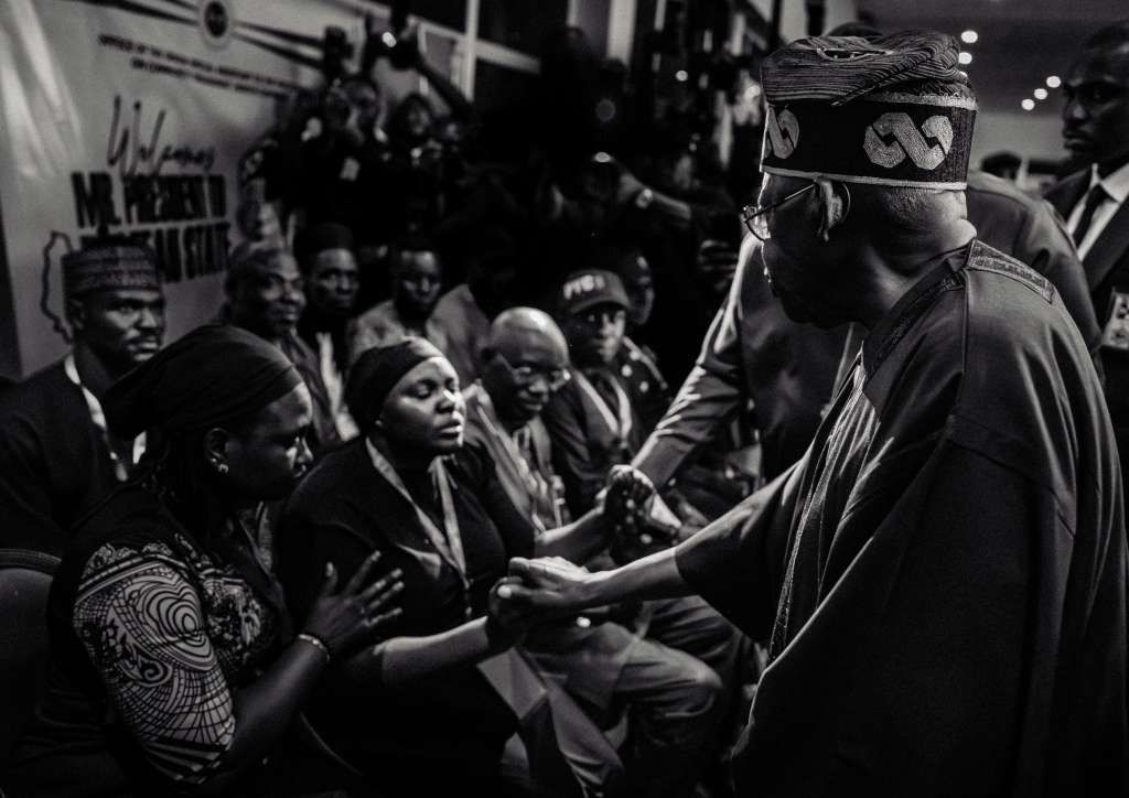Tinubu justifies airport reception for Plateau attack victims, blames flight restrictions