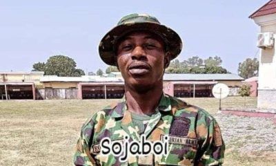 ‘Release your payroll’: Dismissed soldier Soja Boi dars Army, displays pay alerts