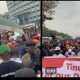 [VIDEO] Atiku, Obi, Amaechi, Kwankwaso lead mass ‘Save Democracy’ March to INEC in Abuja
